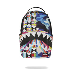 Sprayground Limited Edition Sutton Pattern Vortex DLXSV Backpack For Unisex - 910B5203NSZ