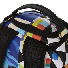 Sprayground Limited Edition Sutton Pattern Vortex DLXSV Backpack For Unisex - 910B5203NSZ
