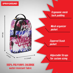 Sprayground Limited Edition Vandal Couture Backpack For Unisex - 910B5223NSZ