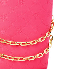 Sprayground Limited Edition Pink Embossed Dlxsf Backpack For Women - 910B5309NSZ