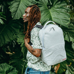 Sprayground Limited Edition White Scribble Backpack For Unisex - 910B5377NSZ