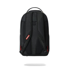 Sprayground Limited Edition Shark Central: 2.0: Black On Black DLXSV Backpack For Unisex - 910B5443NSZ