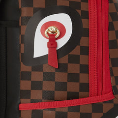 Sprayground Limited Edition Red Sharks In Paris DLXSV Backpack For Unisex - 910B5501NSZ