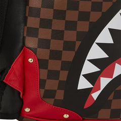 Sprayground Limited Edition Red Sharks In Paris DLXSV Backpack For Unisex - 910B5501NSZ