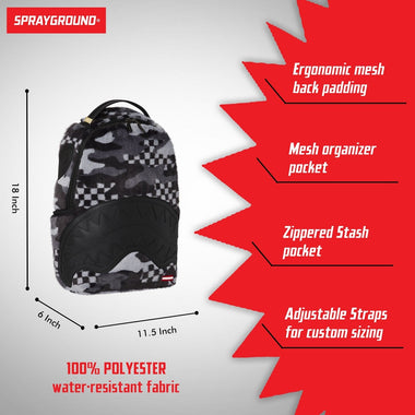 Sprayground Limited Edition Flock 3Am Backpack For Unisex - 910B5693NSZ