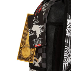 Sprayground Limited Edition Sharklgliffics Ai Backpack For Unisex - 910B5695NSZ