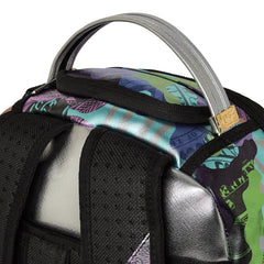 Sprayground Limited Edition Neon Money Camo Backpack For Unisex - 910B5712NSZ