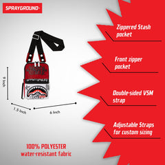 Sprayground Limited Edition Vandal Trinity Sling For Unisex - 910B5723NSZ