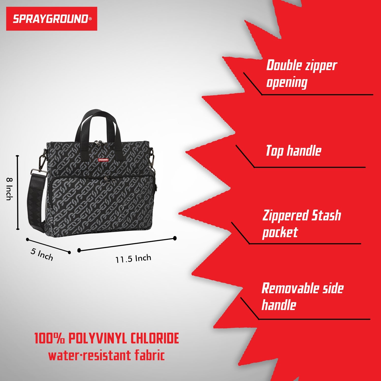 Sprayground Limited Edition Sg Chains Travel Bag For Unisex - 910B5738NSZ