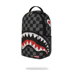 Sprayground Limited Edition Sharks In Paris Paint Grey Dlxsv Backpack For Unisex - 910B5825NSZ