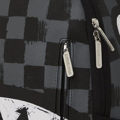 Sprayground Limited Edition Sharks In Paris Paint Grey Dlxsv Backpack For Unisex - 910B5825NSZ