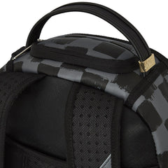 Sprayground Limited Edition Sharks In Paris Paint Grey Dlxsv Backpack For Unisex - 910B5825NSZ