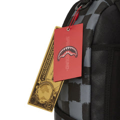 Sprayground Limited Edition Sharks In Paris Paint Grey Dlxsv Backpack For Unisex - 910B5825NSZ
