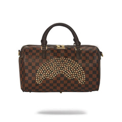 Sprayground Limited Edition Sharks In Paris Gold Rivit Empress Duffle - 910D4056NSZ