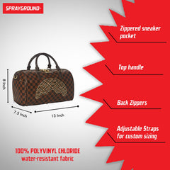 Sprayground Limited Edition Sharks In Paris Gold Rivit Empress Duffle - 910D4056NSZ