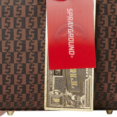 Sprayground Limited Edition Money Check Mini Duffle - 910D4660NSZ