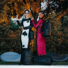 Sprayground Limited Edition Black Pvc Sharkpocket Duffle - 910D4705NSZ