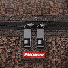 Sprayground Limited Edition Sharks In Paris Check Mini Duffle - 910D4956NSZ