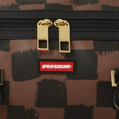 Sprayground Limited Edition Sharks In Paris Paint Mini Duffle - 910D5350NSZ