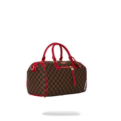 Sprayground Limited Edition Red Sharks In Paris Duffle Bag For Unisex - 910D5598NSZ