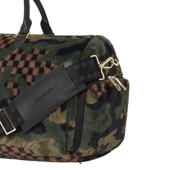 Sprayground Limited Edition Green 3Am Fur Duffel For Unisex - 910D5745NSZ