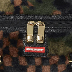 Sprayground Limited Edition Green 3Am Fur Duffel For Unisex - 910D5745NSZ