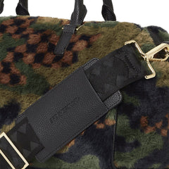 Sprayground Limited Edition Green 3Am Fur Mini Mini Duffel For Unisex - 910D5746NSZ