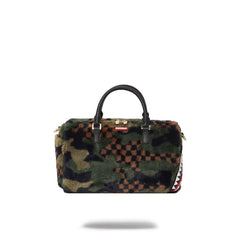 Sprayground Limited Edition Green 3Am Fur Mini Mini Duffel For Unisex - 910D5746NSZ