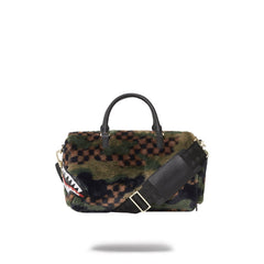 Sprayground Limited Edition Green 3Am Fur Mini Mini Duffel For Unisex - 910D5746NSZ