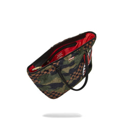 Sprayground Limited Edition Green 3Am Fur Tote For Women - 910T5748NSZ