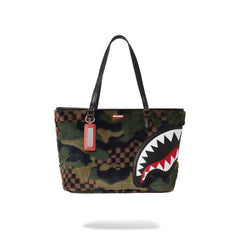 Sprayground Limited Edition Green 3Am Fur Tote For Women - 910T5748NSZ