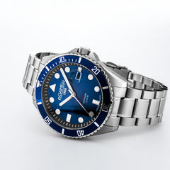 Roamer Pro Diver 200 Analog Blue gradient Round Dial Men's Watch - 969845 41 45 20