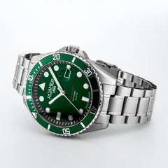 Roamer Pro Diver 200 Analog Green gradient Round Dial Men's Watch - 969845 41 75 20