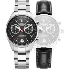 Roamer Gran Sportivo Chronograph Black Sunray Round Dial Men's Watch - 978818 41 85 20