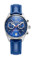 Roamer Gran Sportivo Chronograph Blue Sunray Round Dial Men's Watch - 978818 41 45 20