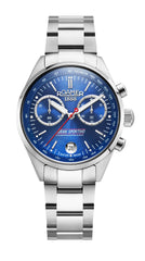 Roamer Gran Sportivo Chronograph Blue Sunray Round Dial Men's Watch - 978818 41 45 20