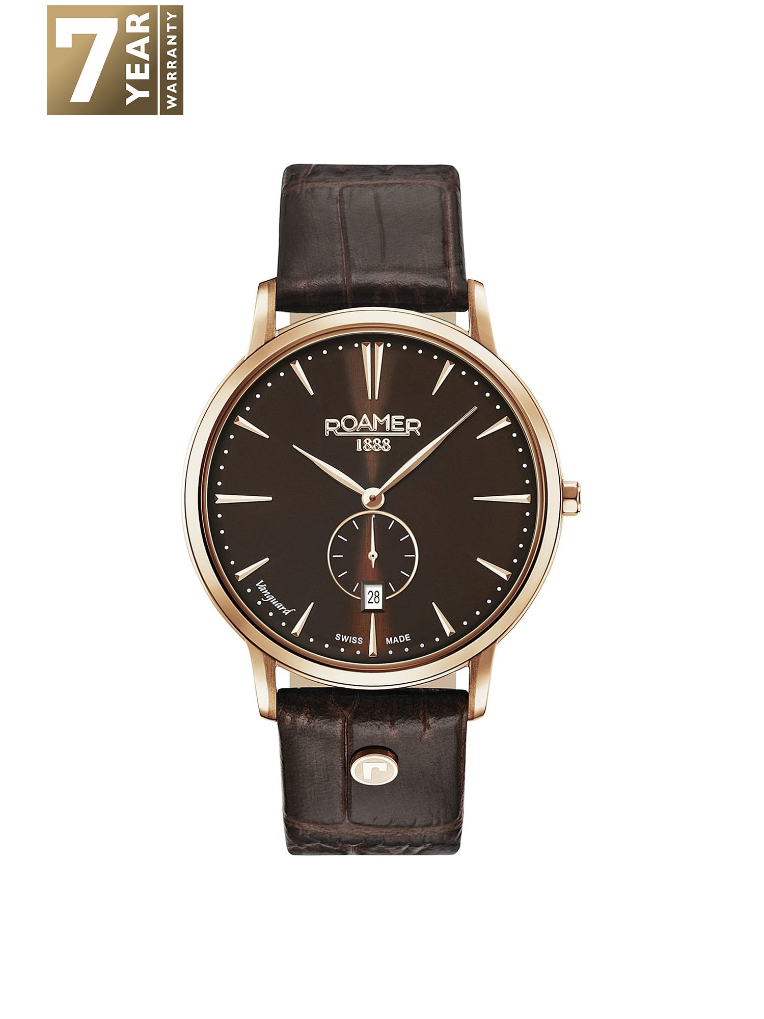 Roamer Vanguard Small Second Quartz Men's Watch -  980812 49 55 09