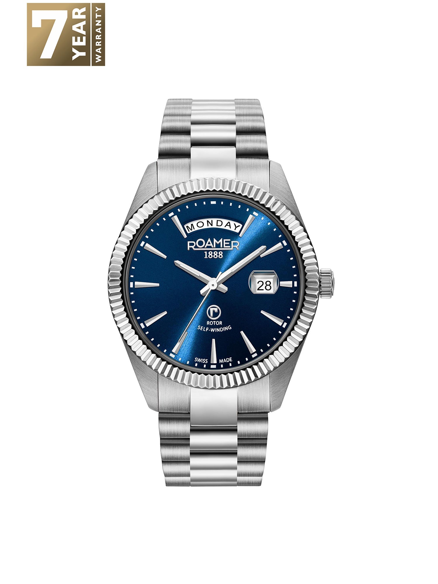 Roamer Primeline Daydate Automatic Men's Watch -  981662 41 45 90