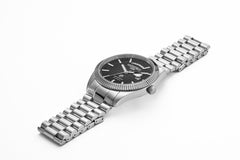 Roamer Primeline Daydate II Automatic Black Pattern Round Dial Men's Watch - 981666 41 85 50