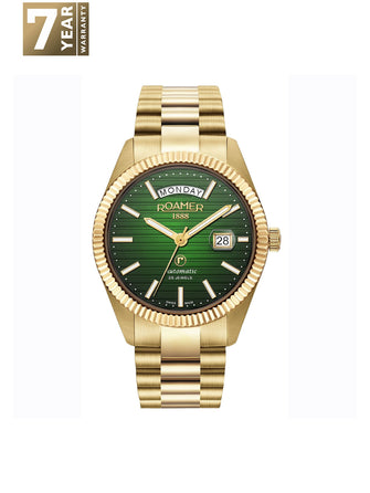 Roamer Primeline Daydate II Automatic Men's Watch -  981666 48 75 50