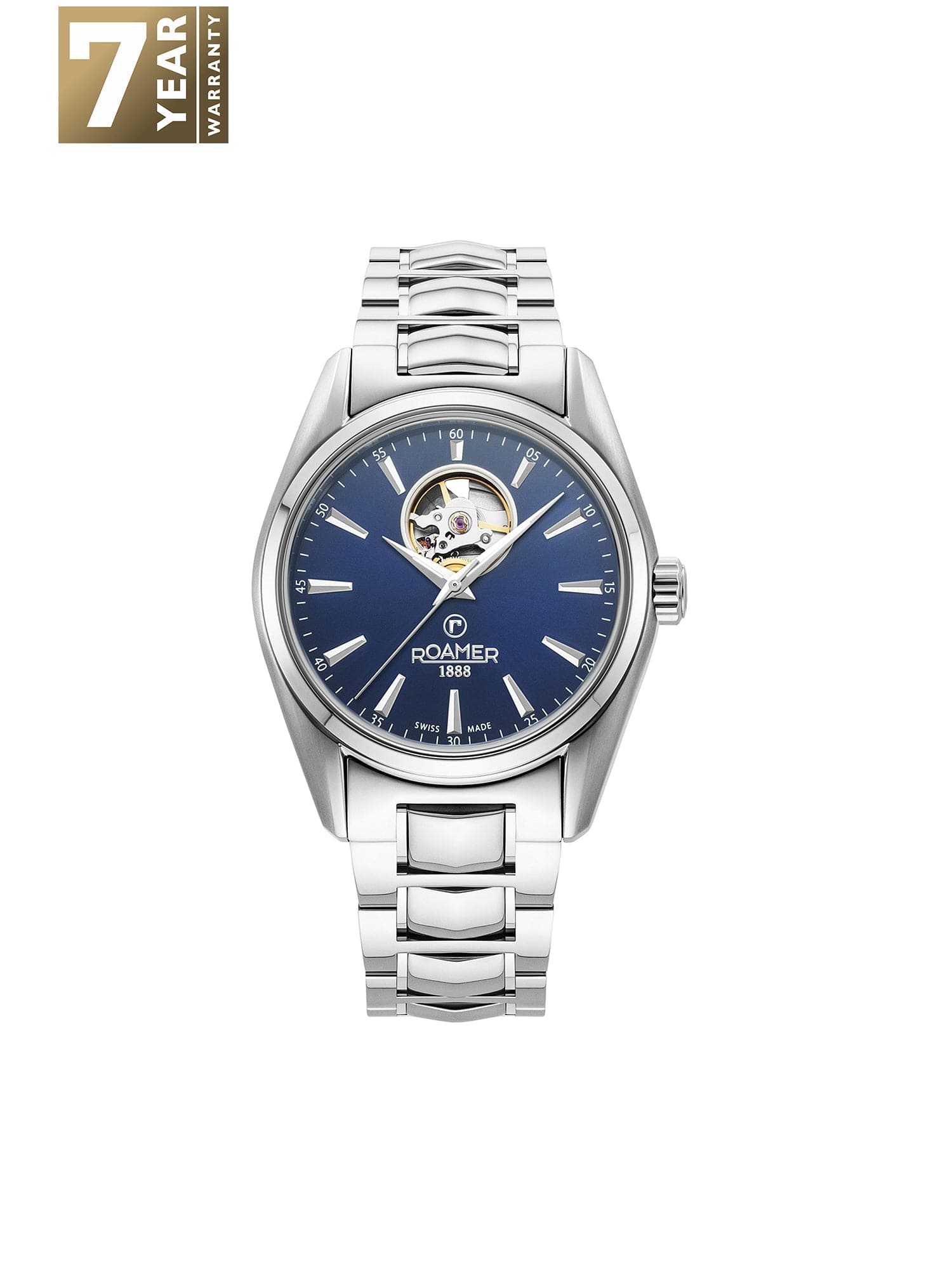 Roamer Searock Master Automatic 25 Jewels Men's Watch -  984985 41 45 20