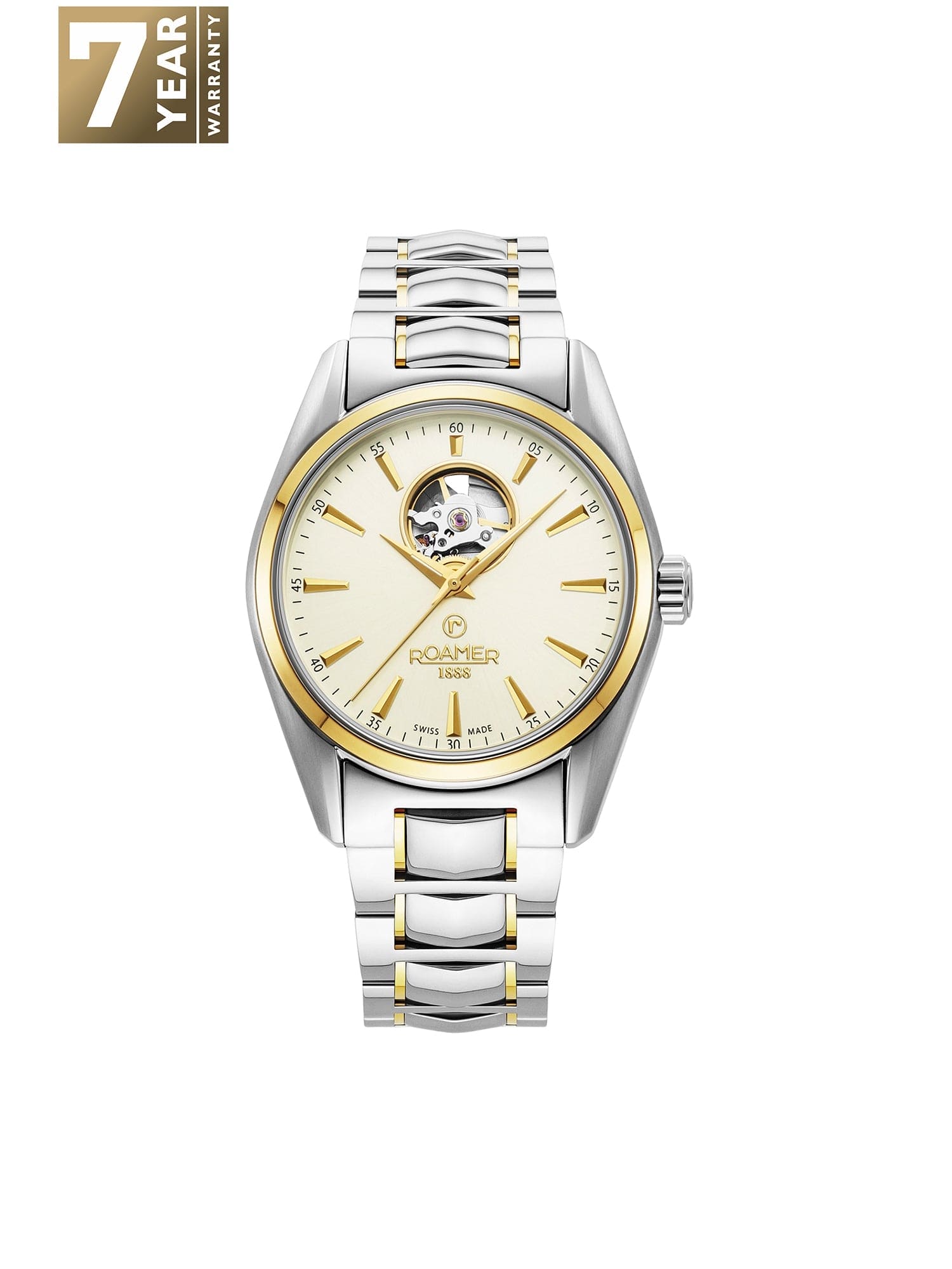 Roamer Searock Master Automatic 25 Jewels Men's Watch -  984985 47 35 20