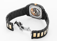 Roamer Mechano Mechanical black Square Dial Men's Watch - 985986 45 85 20