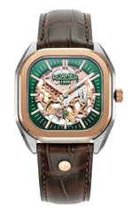 Roamer Mechano Mechanical green Square Dial Men's Watch - 985986 49 75 20
