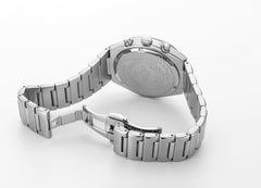 Roamer Eos Ladies Chrono Chronograph Black MOP Round Dial Women's Watch - 987837 41 80 20