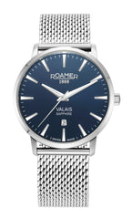 Roamer Valais Gents Interchangeable Box Set Analog Blue Round Dial Men's Watch - 988833 41 45 05
