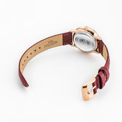 Roamer Valais Ladies Interchangeable Box Set Analog Red MOP Round Dial Women's Watch - 989847 46 60 05