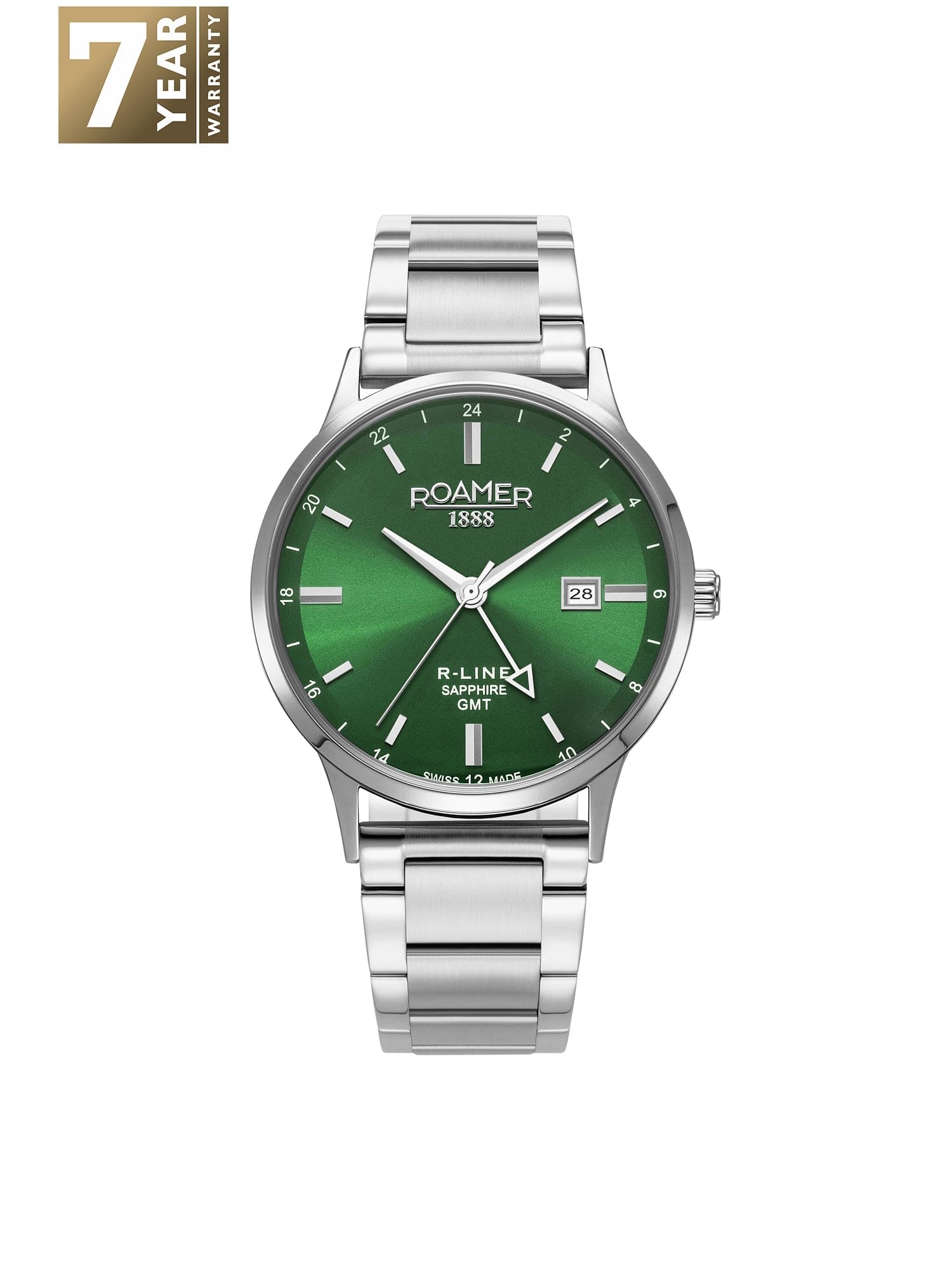 Roamer R-Line GMT Quartz Men's Watch -  990987 41 75 05