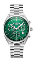 Roamer Pro Chrono Chronograph Green Sunray Round Dial Men's Watch - 993819 41 75 20