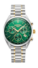 Roamer Pro Chrono Chronograph Green Sunray Round Dial Men's Watch - 993819 47 75 20